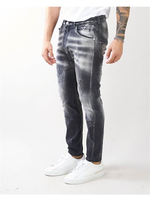 Five pockets jeans with breaks Yes London YES LONDON | Jeans | XJ310199